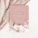 Beautiful Botanical Roses All Seasons Wedding Invitation<br><div class="desc">Beautiful Botanical Roses All Seasons Wedding Invitation

also available as a digital wedding invitation

See matching collection in Niche and Nest Store</div>