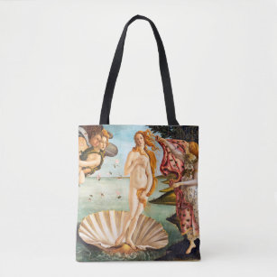 Beautiful Botticelli Venus Restored and Recolored Tote Bag