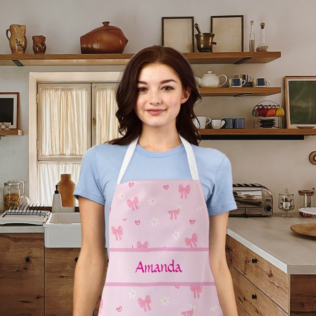 Beautiful bow  apron (Creator Uploaded)