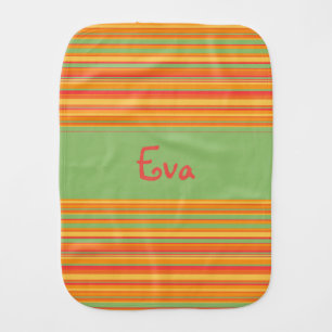 Beautiful Boy Girly Monogrammed Burp Cloths