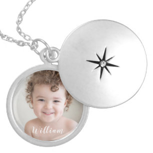 Beautiful Boy Photo Birthday Christmas Gift Locket Necklace