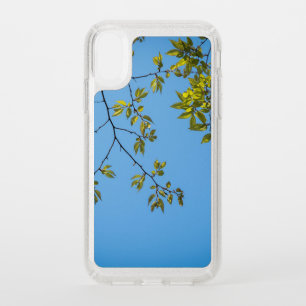 beautiful branch with green and yellow leaves hug speck iPhone XR case