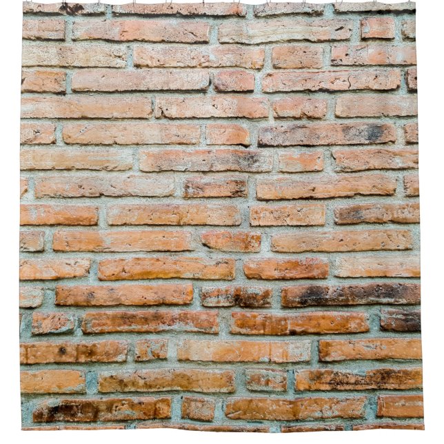 Beautiful brick wall Old classicabstract, architec Shower Curtain (Front)