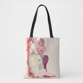 beautiful bride in a beautiful gown tote bag