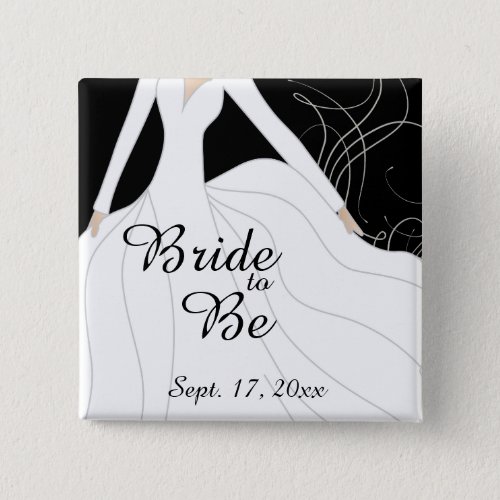 Beautiful Bride to Be Button