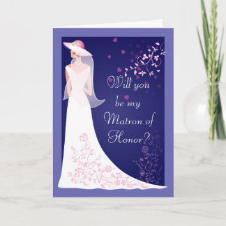 Beautiful Bride Wedding Card