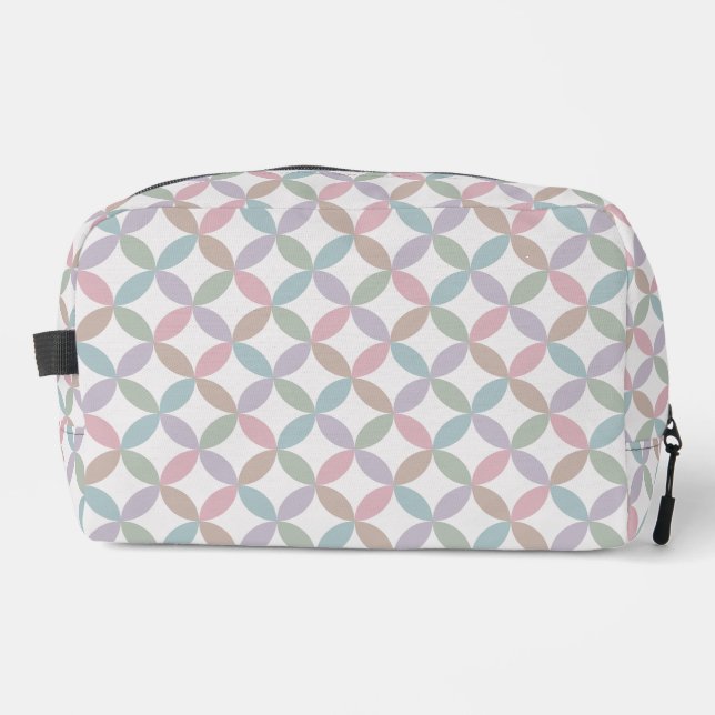 Beautiful Bright Abstract Geometric Dopp Kit (Front)