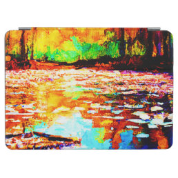 Beautiful Bright Colored Orange Forest. Buy Now iPad Air Cover