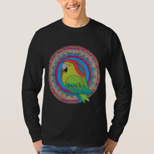 beautiful bright parrot  T_Shirt