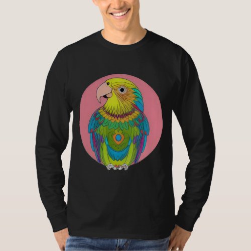 beautiful bright parrot  T_Shirt