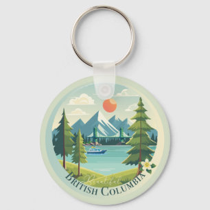 Beautiful British Columbia Keychain