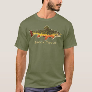 Brown Trout Waterfall Fly Fishing Fisherman Tank Top Men T-Shirts Sport  Women Custom Print Boys