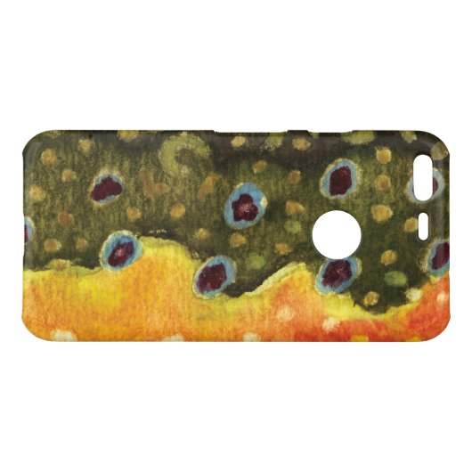 Beautiful Brook Trout Fly Fishing Uncommon Google Pixel Case (Back (Horizontal))