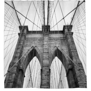 Brooklyn Shower Curtains Zazzle