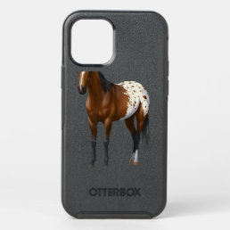 Beautiful Brown Bay Appaloosa Horse Lover Gift Pre OtterBox Symmetry iPhone 12 Pro Case