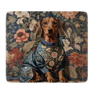 Beautiful Brown Dachshund Dachshund Portrait Cutting Board