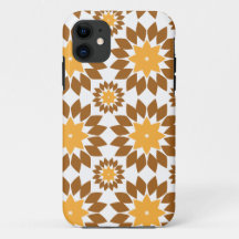 beautiful brown floral pattern