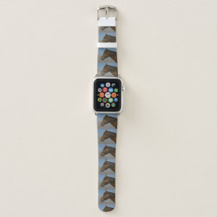 Beautiful Brown Horse Apple Watch Band