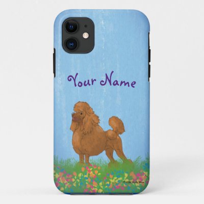 Beautiful Brown Poodle iPhone 11 Case