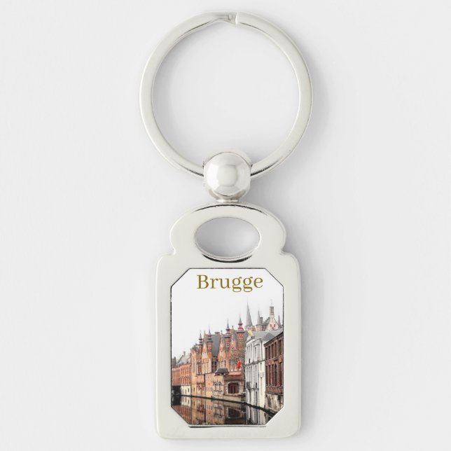 Beautiful Bruges  Keychain (Front)