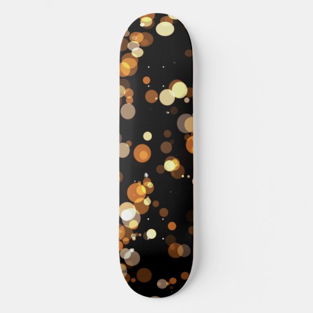 Beautiful bubbles of light skateboard (Front)