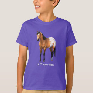 Beautiful Buckskin Appaloosa Quarter Horse T-Shirt
