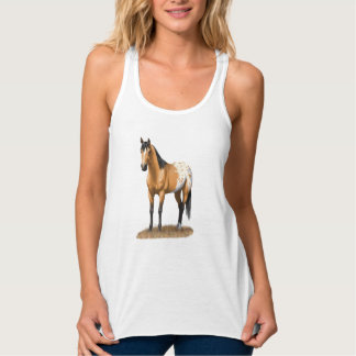 Beautiful Buckskin Appaloosa Quarter Horse Tank Top