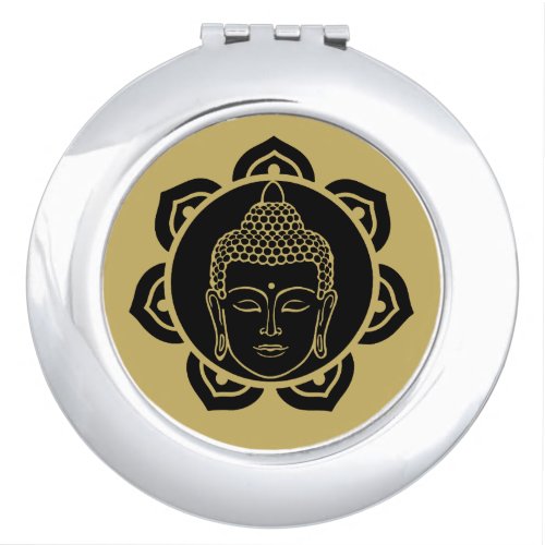 Beautiful Buddha Jewelry Gift Compact Mirror
