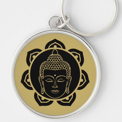 Beautiful Buddha Jewelry Gift Keychain