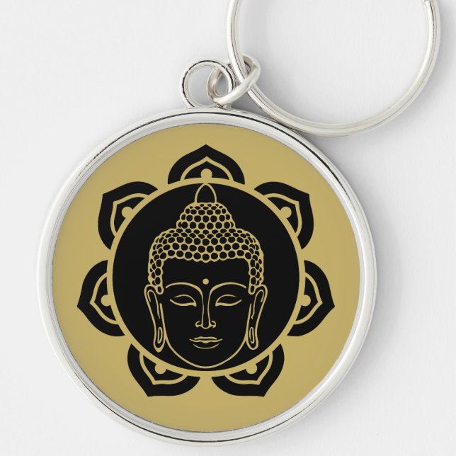 Beautiful Buddha Jewelry Gift Keychain (Front)