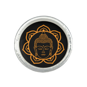 Beautiful Buddha Jewelry Ring