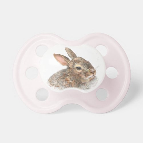 Beautiful Bunny Rabbit Pacifier