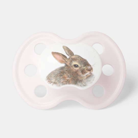 Beautiful Bunny Rabbit Pacifier | Zazzle.com
