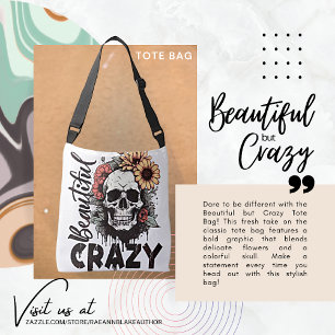 Beautiful but Crazy Eco-Friendly Tote Bag