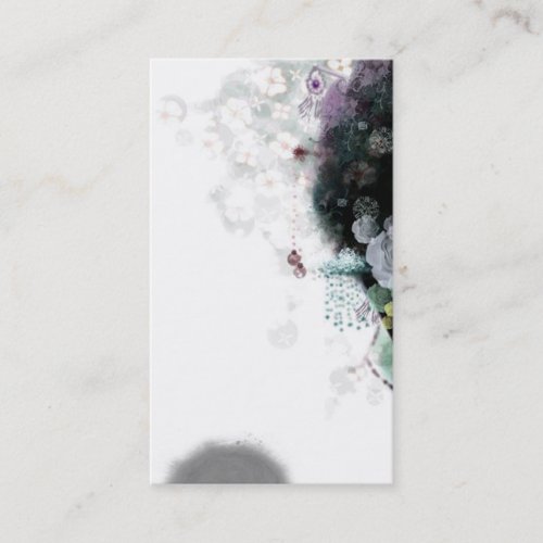 beautiful but elegant nature style business card