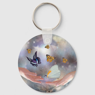 Beautiful Butterflies Keychain
