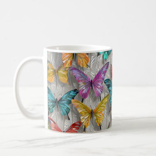 Beautiful butterflies mug