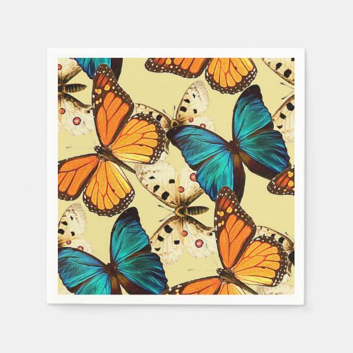 Beautiful Butterflies Napkins