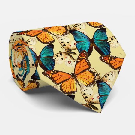 Beautiful Butterflies Neck Tie
