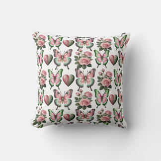 Beautiful Butterflies  Throw Pillow