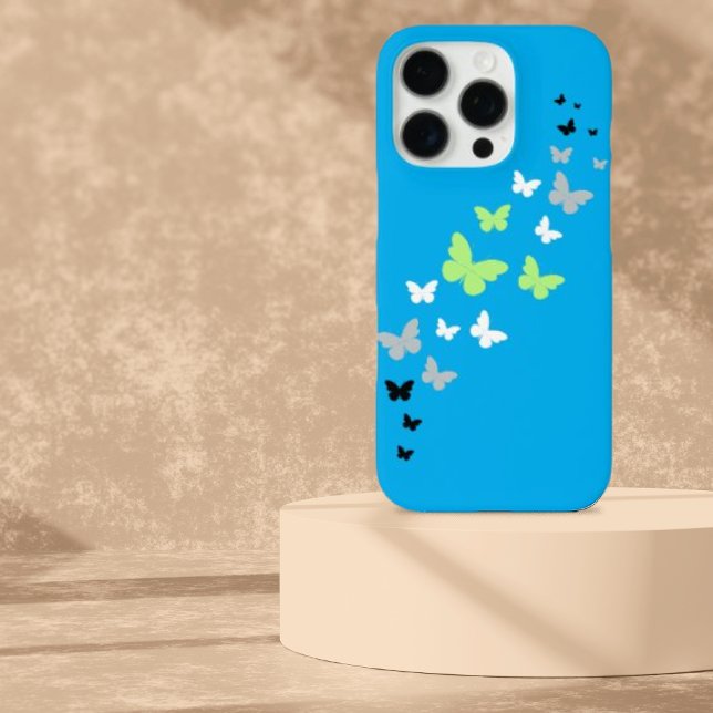 Beautiful Butterfly Agender Pride  Case-Mate iPhone Case (Creator Uploaded)