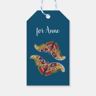 Beautiful Butterfly Art Gift Tags