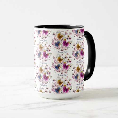 Beautiful Butterfly Art  Mug