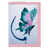 beautiful butterfly card (Front)