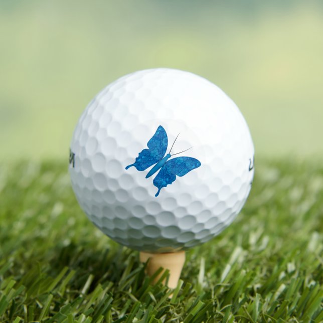 Beautiful Butterfly cartoon sports golf ball (Insitu Tee)