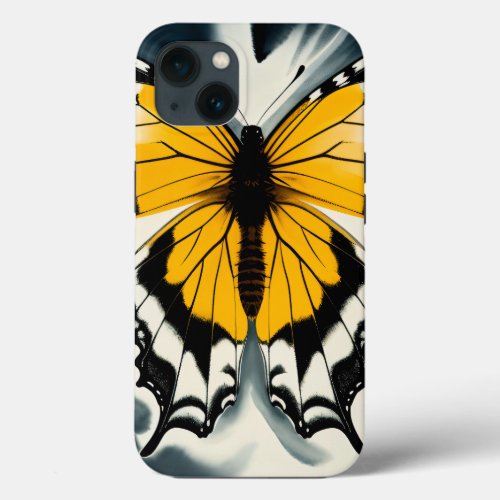 Beautiful butterfly iPhone 13 case