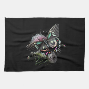 beautiful-butterfly-flower kitchen towel