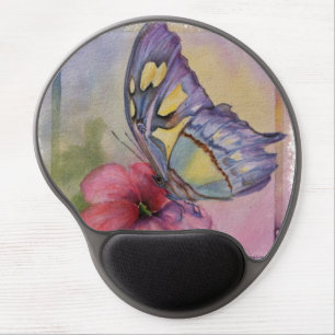 BEAUTIFUL BUTTERFLY GEL MOUSE PAD
