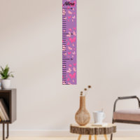 Beautiful Butterfly  Girls Growth Chart