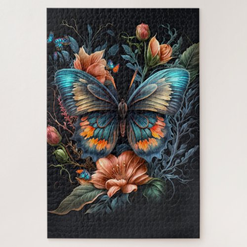 Beautiful Butterfly Illustration Jigsaw Puzzle